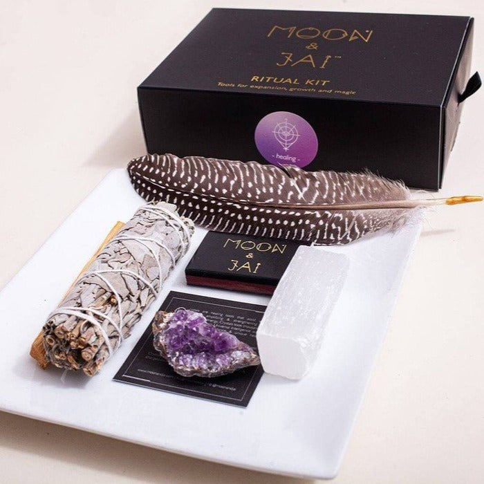 Moon & Jai Healing Ritual Kit with Amethyst SALE