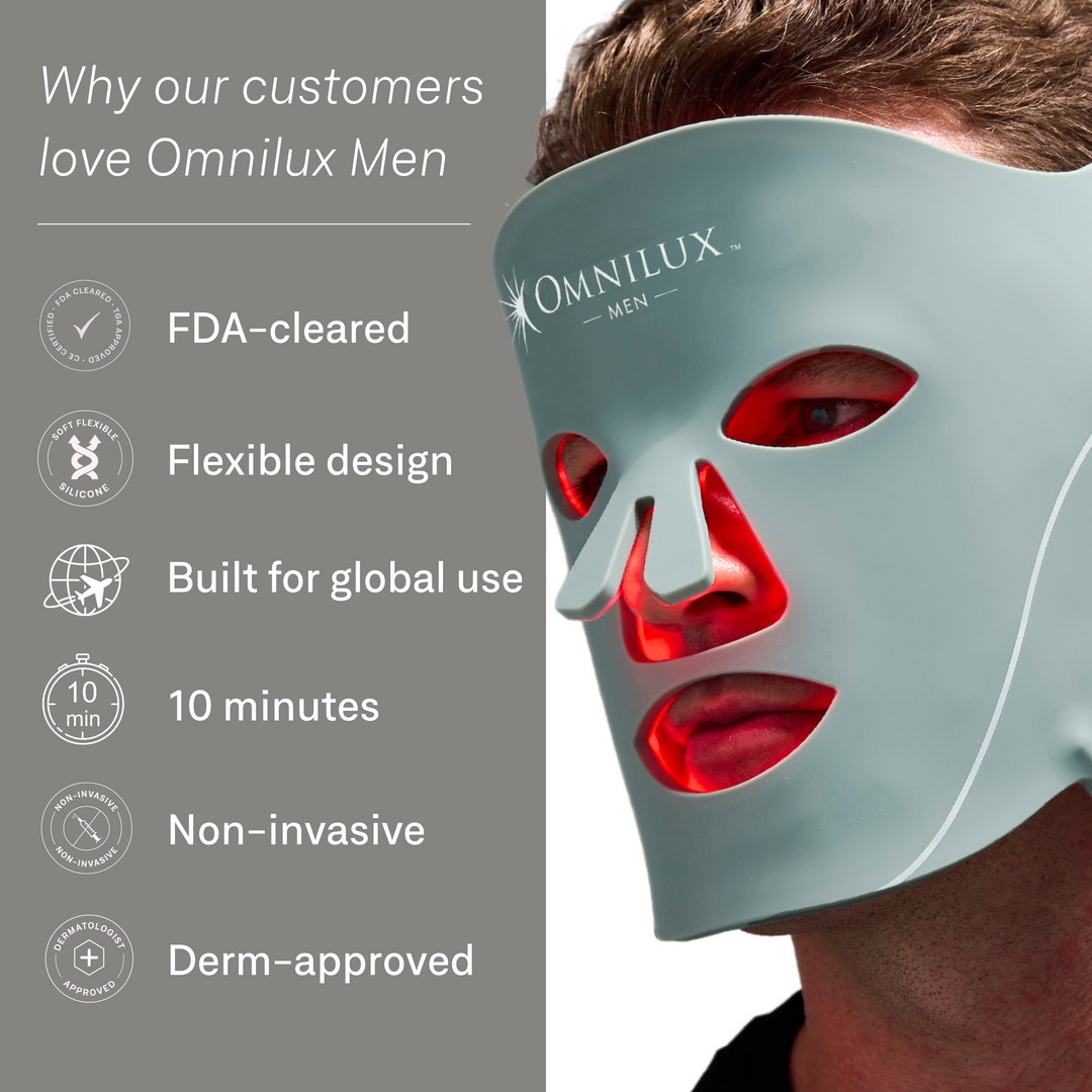 Omnilux Men LED Face Mask