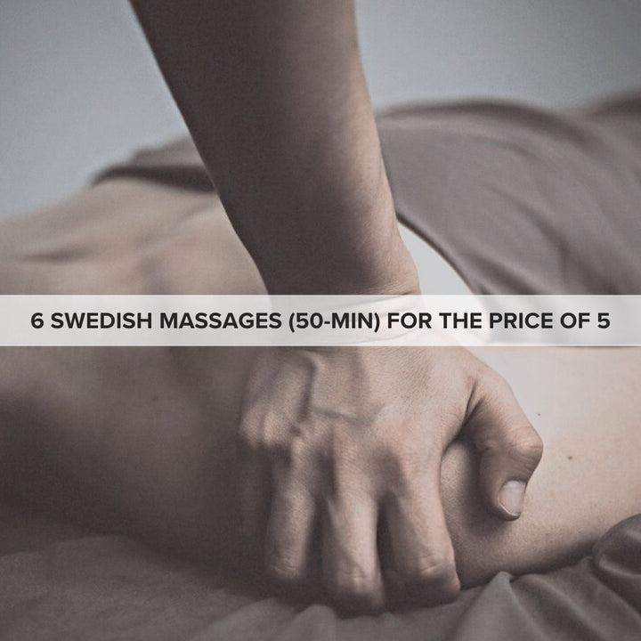 6 Massages for the Price of 5