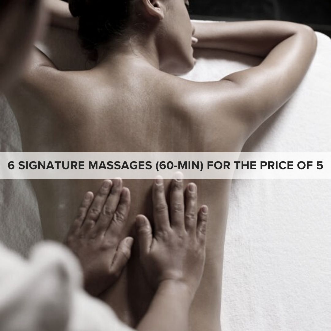 6 Massages for the Price of 5