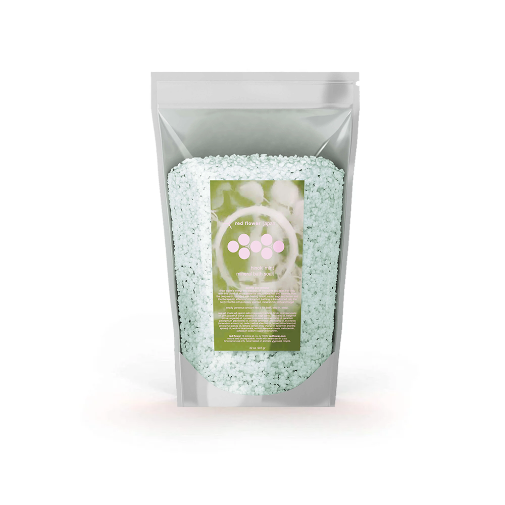 Hinoki Mint Bath Soak - Destress + Energize