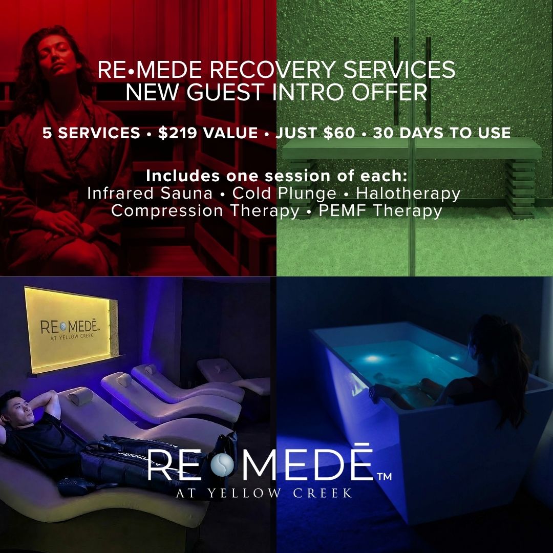 5 RE·MEDĒ Recovery Services for $60 | New Guest Intro