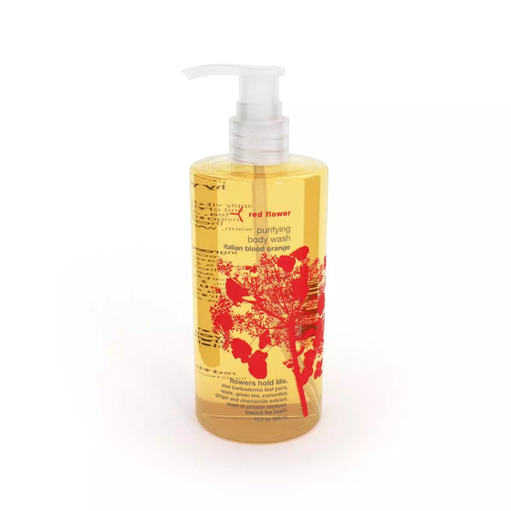 Red Flower Purifying Body Wash