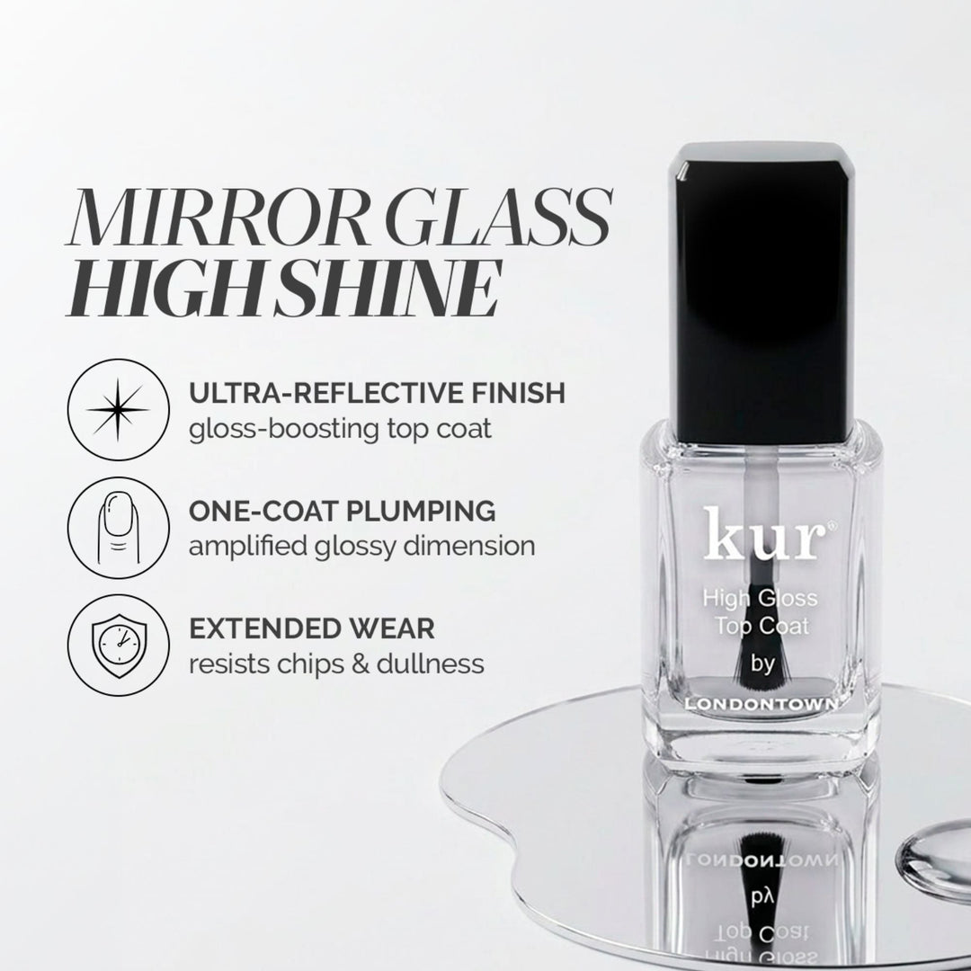 LONDONTOWN londontown-high-gloss-top-coat-12ml gallery 2