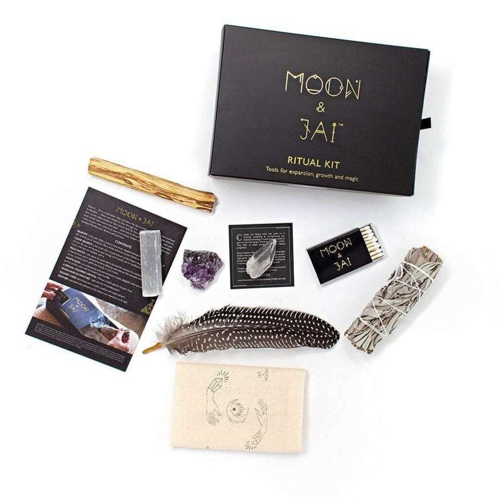 Moon & Jai Restoration Ritual Kit with Amethyst